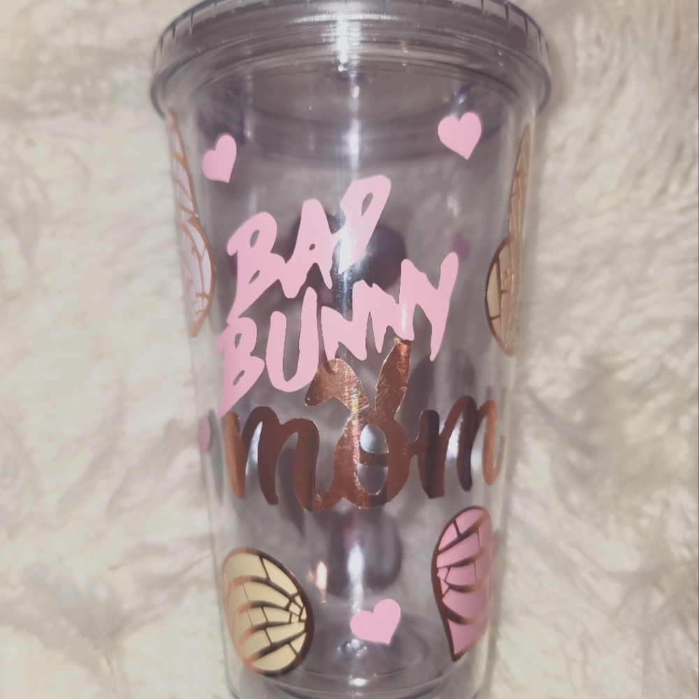 Bad Bunny Mom Custom Tumbler